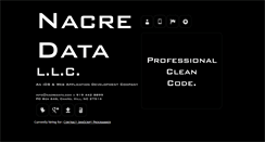 Desktop Screenshot of nacredata.com